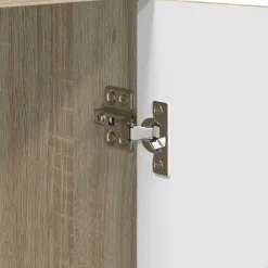 vidaXL Casa para Gatos Sonoma 53 x 52 x 62 cm Madera de ingeniería Roble Sonoma Discount