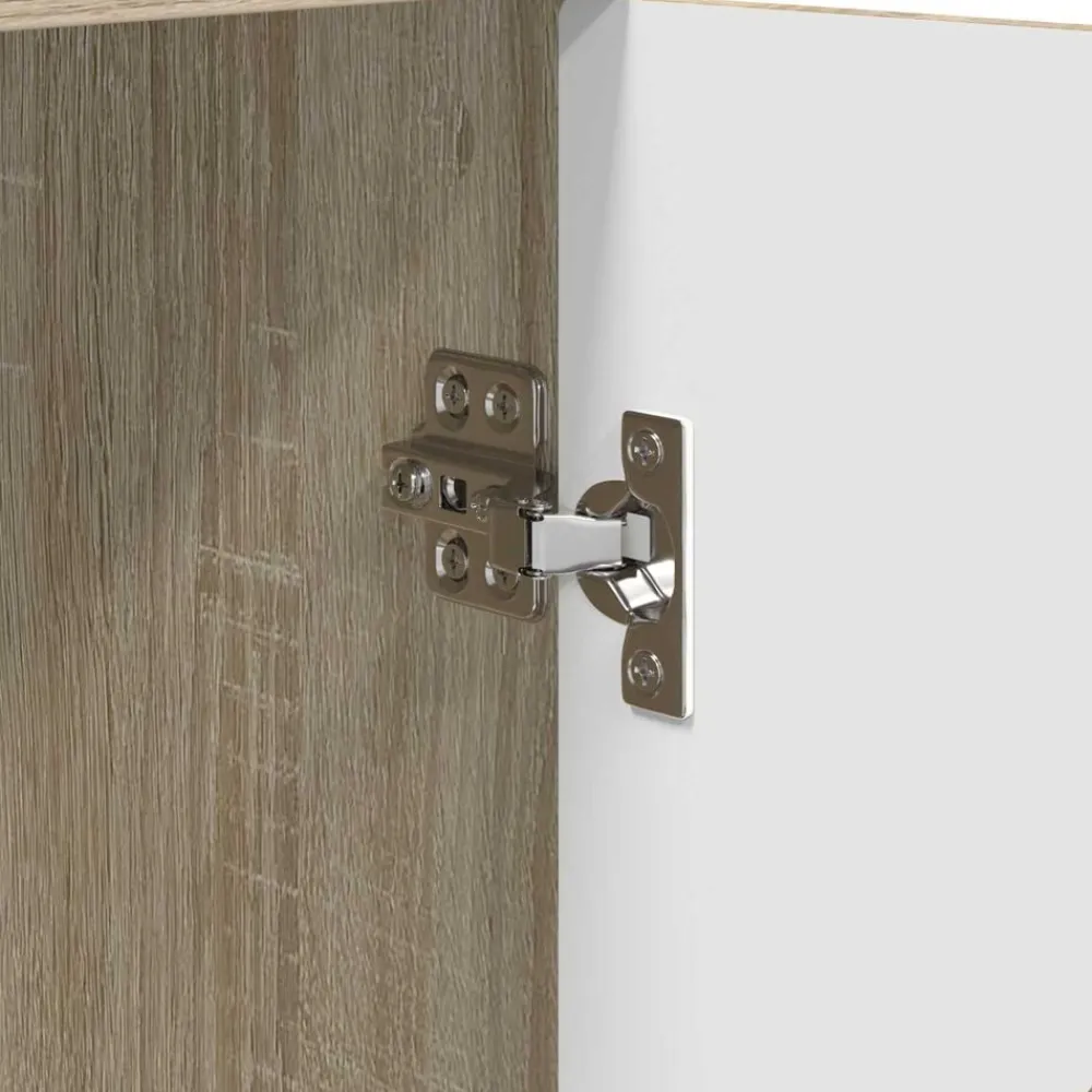vidaXL Casa para Gatos Sonoma 53 x 52 x 62 cm Madera de ingeniería Roble Sonoma Discount