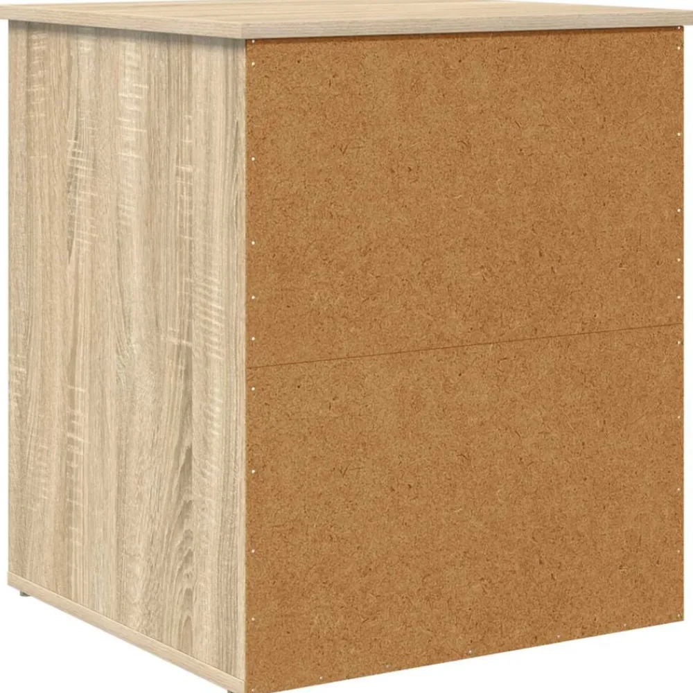 vidaXL Casa para Gatos Sonoma 53 x 52 x 62 cm Madera de ingeniería Roble Sonoma Discount