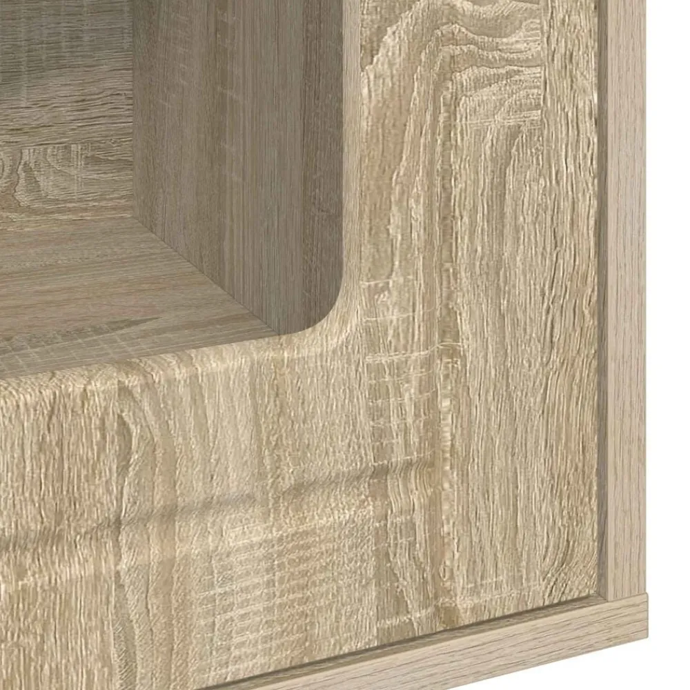 vidaXL Casa para Gatos Sonoma 53 x 52 x 62 cm Madera de ingeniería Roble Sonoma Discount