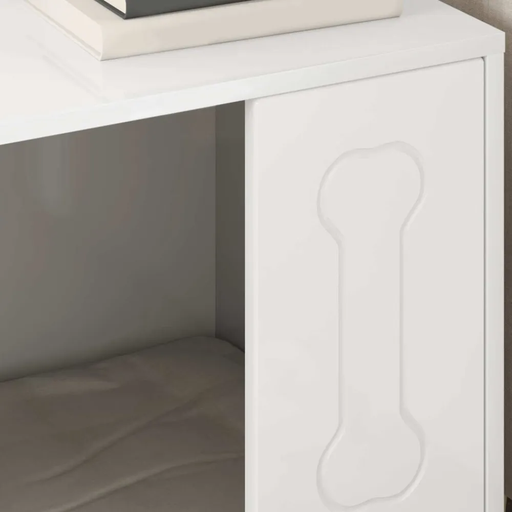 vidaXL Productos Para Mascotas-Casa para perros 44 x 42 x 49 cm Madera de ingeniería