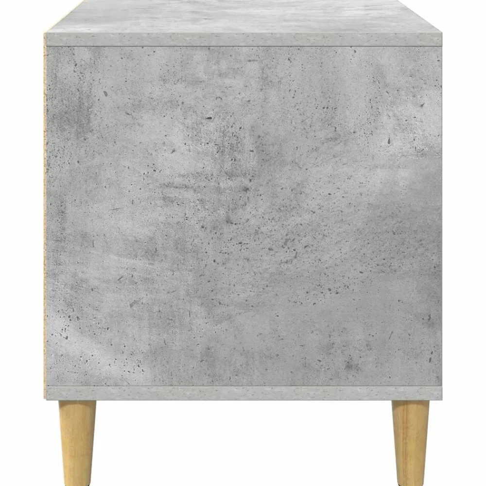 vidaXL Casa para perros Concreto 44 x 42 x 49 cm Madera de ingeniería Gris hormigón Outlet