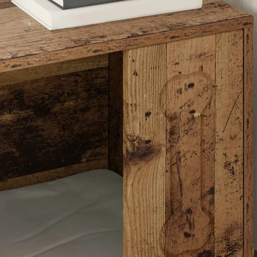 vidaXL Productos Para Mascotas-Casa para perros Madera vieja 44 x 42 x 49 cm