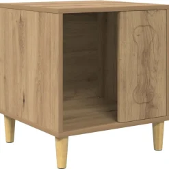 vidaXL Casa para perros Roble Artesanal 44 x 42 x 49 cm Roble artisan Best