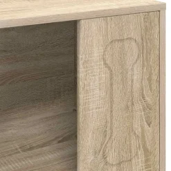 vidaXL Productos Para Mascotas-Casa para perros Sonoma 44 x 42 x 49 cm Madera de ingeniería