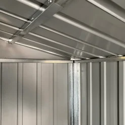 vidaXL Caseta de jardín 192x152,5x237 cm acero galvanizado Antracita Sale