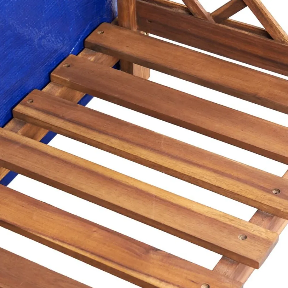 vidaXL Caseta para leña madera maciza de acacia 105x38x115 cm Hot
