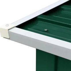 vidaXL Accesorios Para Hornos De Leña Y Chimeneas-Casetilla para leña acero galvanizado 30x92x153 cm