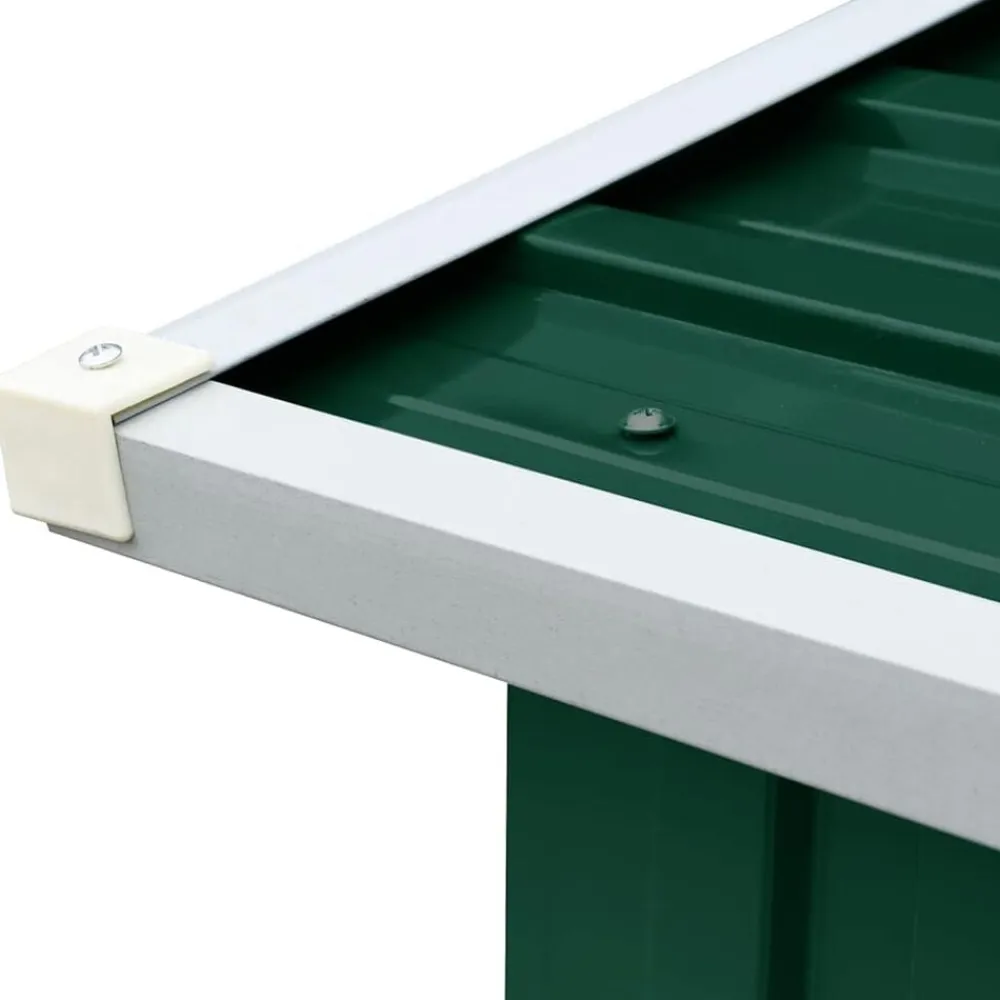 vidaXL Accesorios Para Hornos De Leña Y Chimeneas-Casetilla para leña acero galvanizado 30x92x153 cm