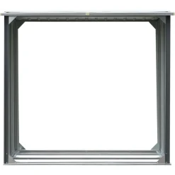 vidaXL Accesorios Para Hornos De Leña Y Chimeneas-Casetilla para leña acero galvanizado 172x91x154 cm