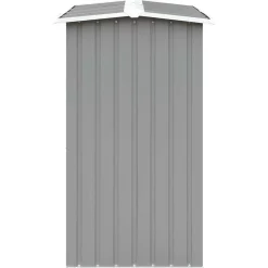 vidaXL Accesorios Para Hornos De Leña Y Chimeneas-Casetilla para leña acero galvanizado 172x91x154 cm