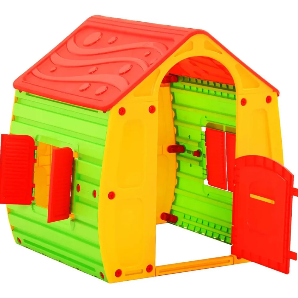 vidaXL Casita de juegos para niños 102x90x109 cm
