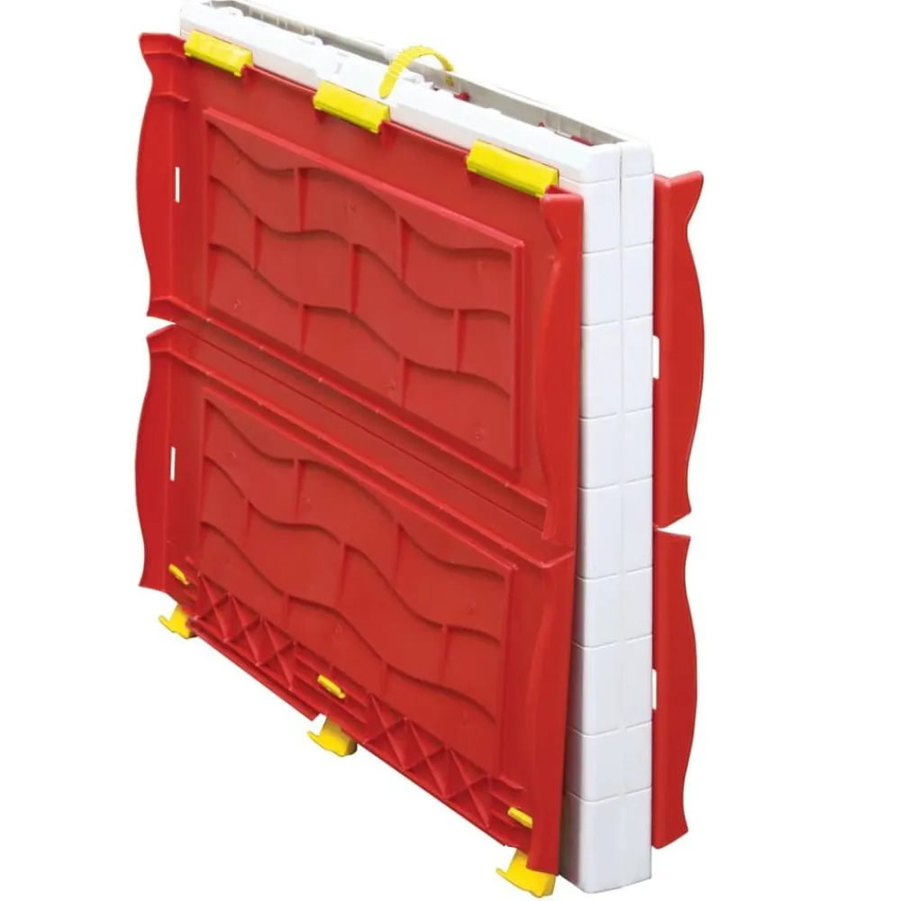 vidaXL Casita de juegos plegable para niños con puertas y ventanas Best