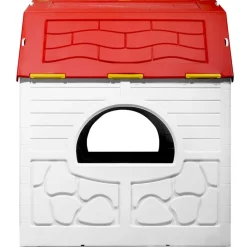 vidaXL Casita de juegos plegable para niños con puertas y ventanas Best