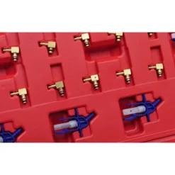 vidaXL Equipo & Herramientas De Taller-Caudalímetro para Common Rail Diesel con juego de adaptadores