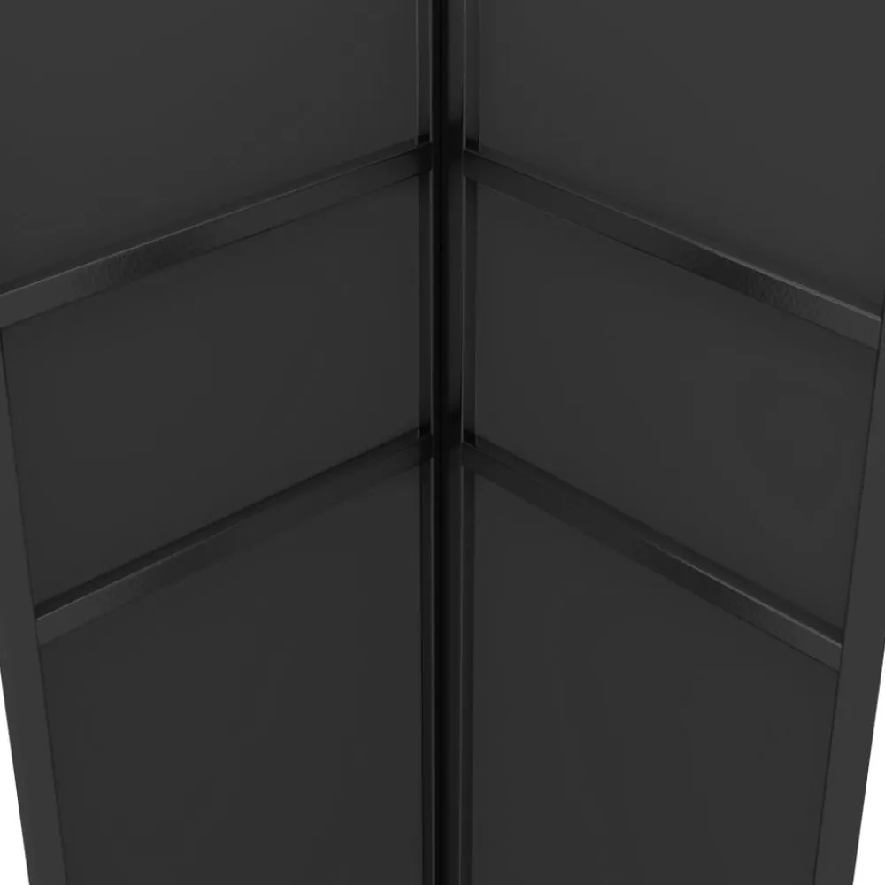 vidaXL Cenador con doble techo y tira de luces LED 3x3 m Antracita