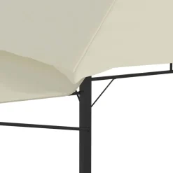 vidaXL Jardín-Cenador con tejado doble extensible 3x3x2,75m 180g/m²