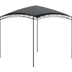 vidaXL Cenador gris 3x3x2,65 m 180 g/m² Antracita Hot