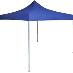 vidaXL Cenador plegable 3x3 m Azul Discount