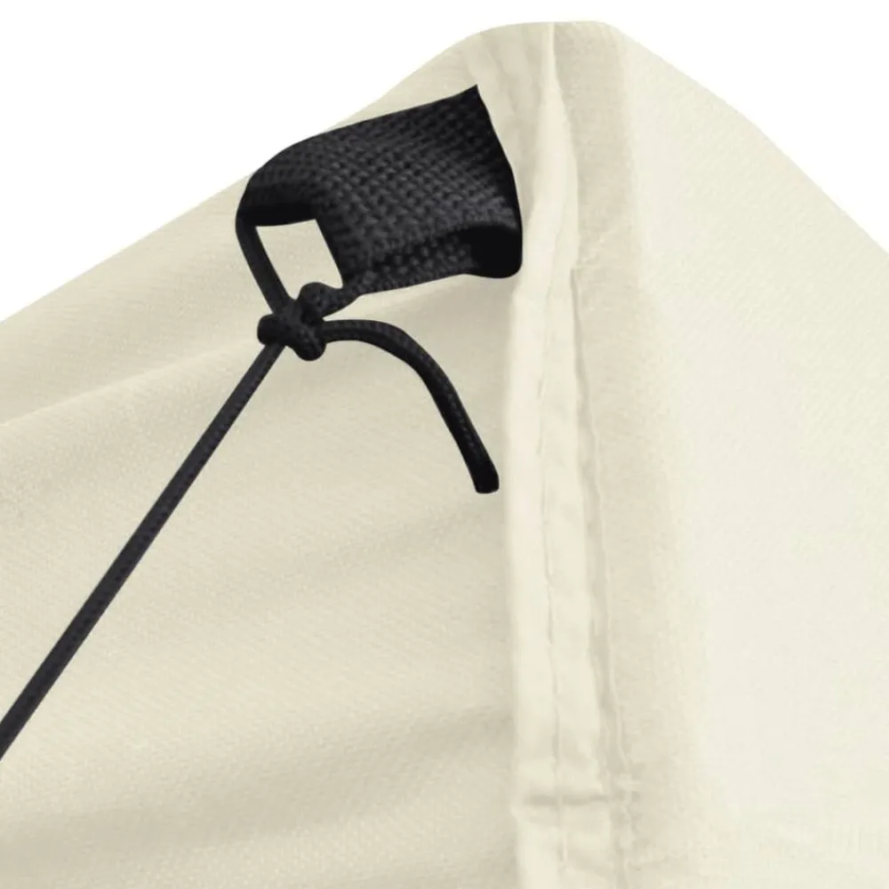 vidaXL Cenador plegable con 4 paredes colore 3x3 m Crema Online