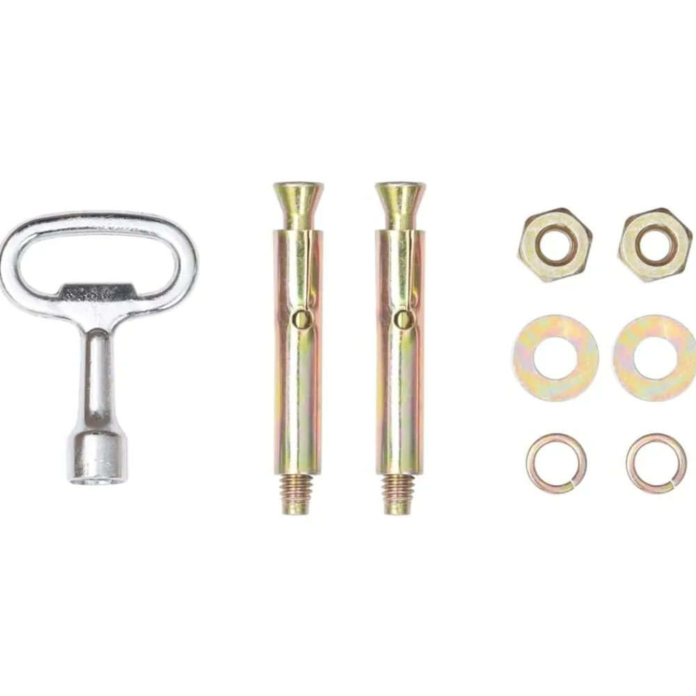 vidaXL Accesorios Para Fumadores-Cenicero de pared de acero inoxidable