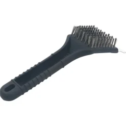 vidaXL Cepillo para barbacoas acero inoxidable e hilo de cobre
