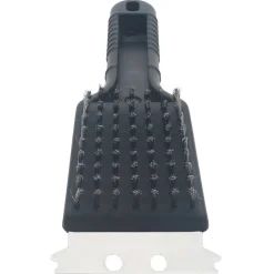 vidaXL Cepillo para barbacoas acero inoxidable e hilo de cobre