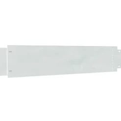 vidaxl Cerca de Césped Color Galvanizado 100 x 20 x 0.07 cm