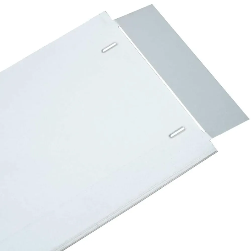 vidaxl Cerca de Césped Color Galvanizado 100 x 20 x 0.07 cm