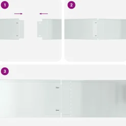 vidaxl Cerca de Césped Color Galvanizado 100 x 20 x 0.07 cm