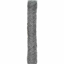 vidaXL Cerca de eslabones de cadena Galvanizado 2 x 10 m Cristal