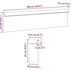vidaXL Vallas De Jardín-Cercas para caracoles 8 pcs Plateado