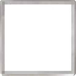 vidaXL Vallas De Jardín-Cercas para caracoles 8 pcs Plateado