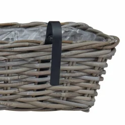 vidaXL Decoración-Cesta Colgante para Plantas 2 pcs 48 x 22 x 15 cm