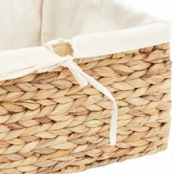 vidaXL Cestas de Almacenamiento 3 pcs Natural Jacinto de agua Best