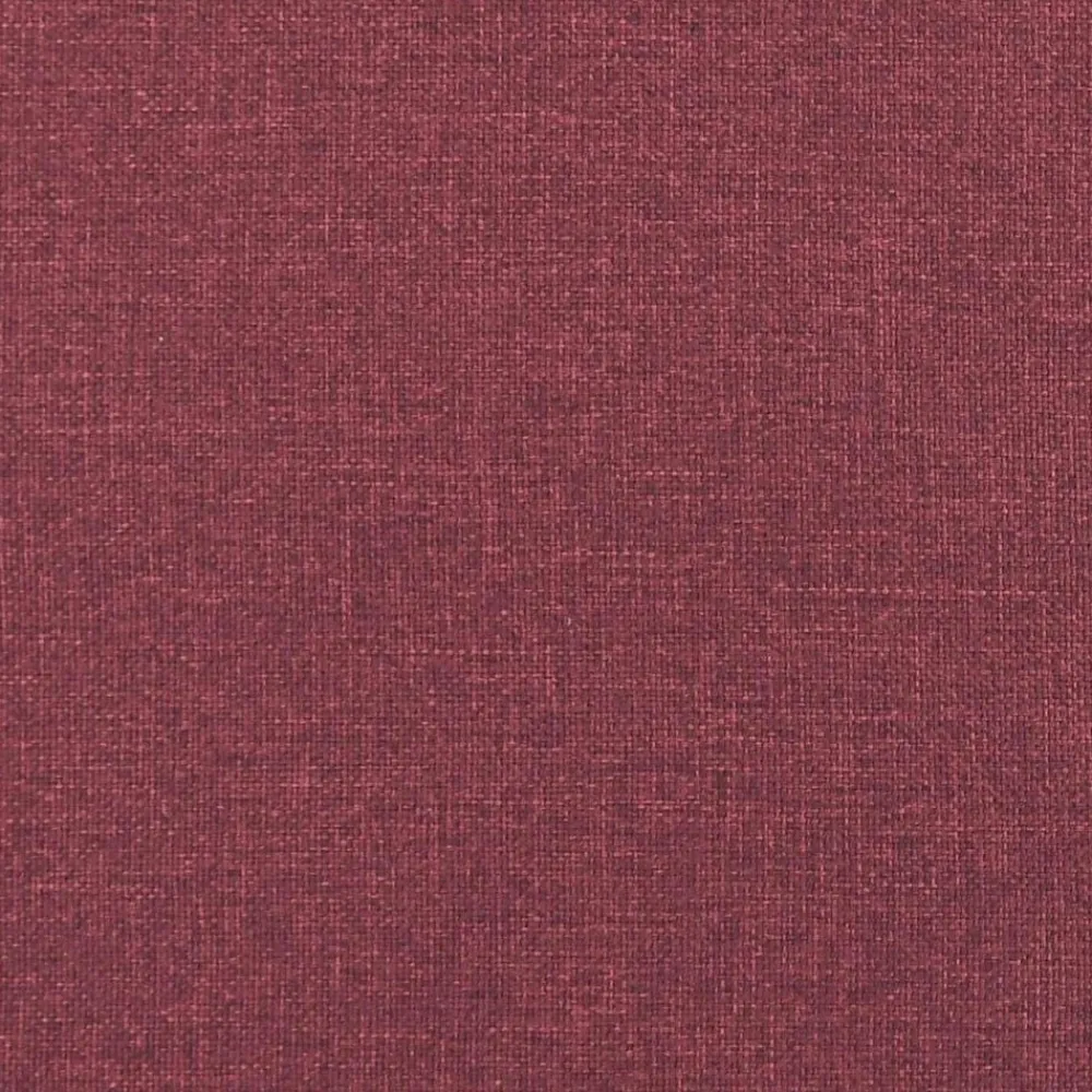 vidaXL Sillas-Chaise Lounge con Falda con cojín 3 pcs Rojo vino tela