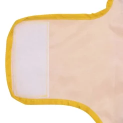 vidaXL Chubasquero para perros con tiras reflectantes XXS Amarillo