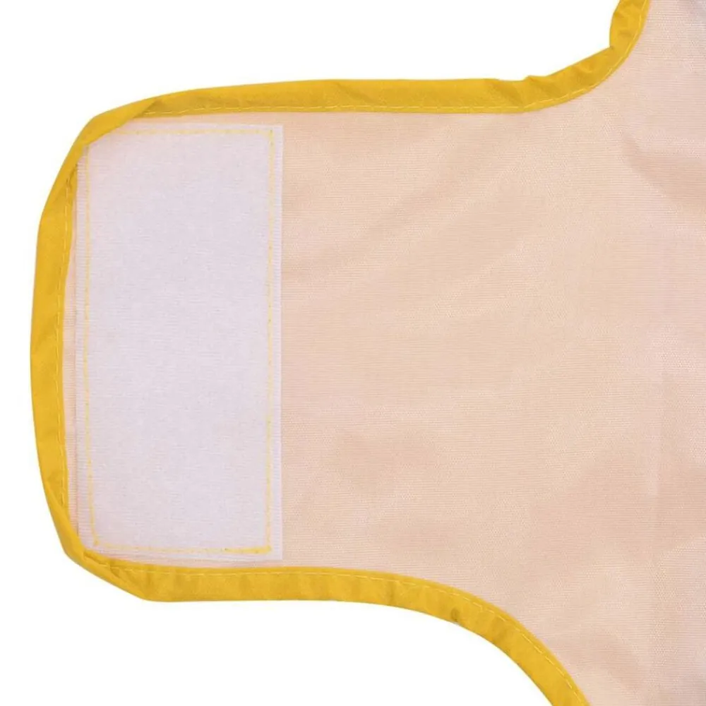 vidaXL Chubasquero para perros con tiras reflectantes XXS Amarillo