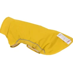 vidaXL Chubasquero para perros con tiras reflectantes XXS Amarillo