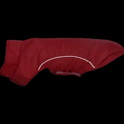 vidaXL Chubasquero perros con tiras reflectantes poliéster XXS Rojo Outlet
