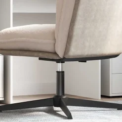 vidaXL Cilindro de Gas para Silla de Oficina 261-351 mm Hierro Negro Sale