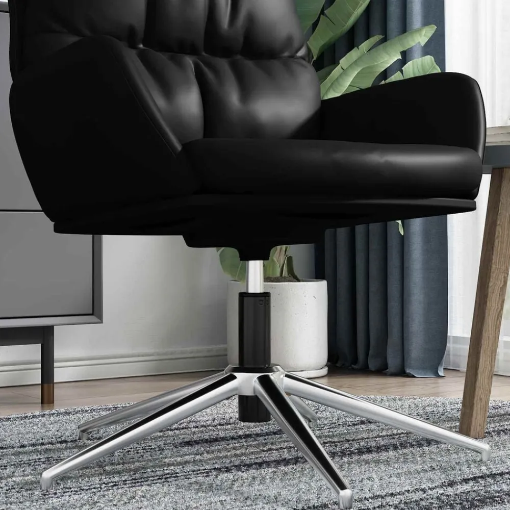 vidaXL Cilindro de Gas para Silla de Oficina 261-351 mm Hierro Negro Sale
