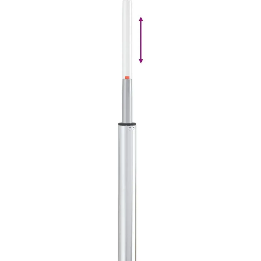 vidaXL Cilindro de Gas para Silla de Oficina 505-720 mm Hierro Cromado Hot