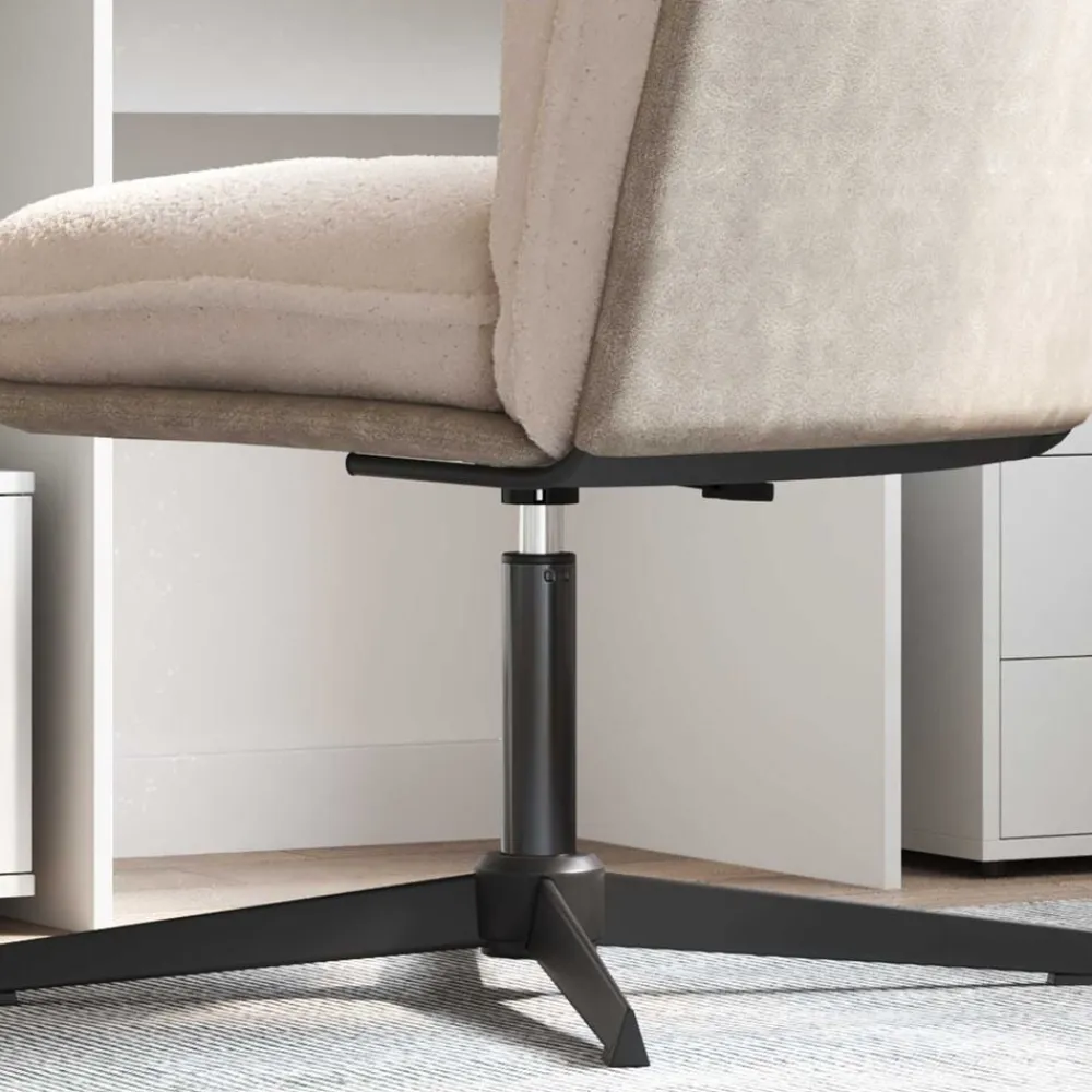vidaXL Cilindro de Gas para Silla de Oficina 307-447 mm Hierro Negro Outlet