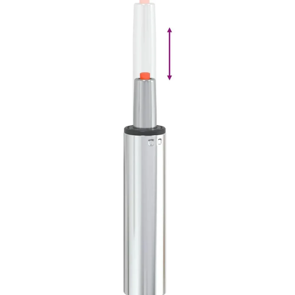 vidaXL Accesorios De Bricolaje-Cilindro de Gas para Silla de Oficina 261-351 mm Hierro