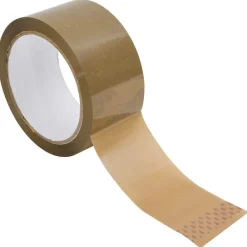 vidaXL Cinta de embalaje marrón 12 unidades 48 mm x 66 m Marr&oacute;n Clearance