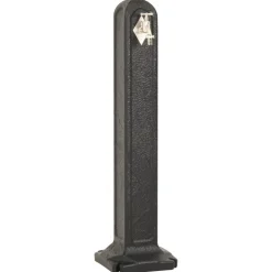 vidaXL Jardín-Cisterna de jardín con grifo aspecto de piedra gris