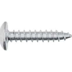 vidaXL Clavo autorroscante 2 pcs Recubierto de zinc 4 x 20 mm Acero Best