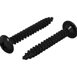 vidaXL Clavo de Roctado 2 pcs Negro M4 x 28 mm Acero Discount