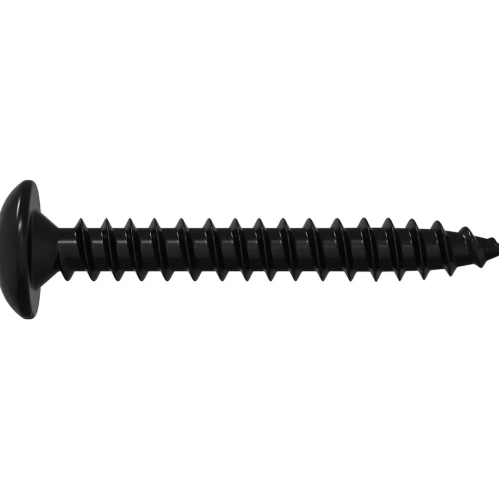vidaXL Clavo de Roctado 2 pcs Negro M4 x 28 mm Acero Discount